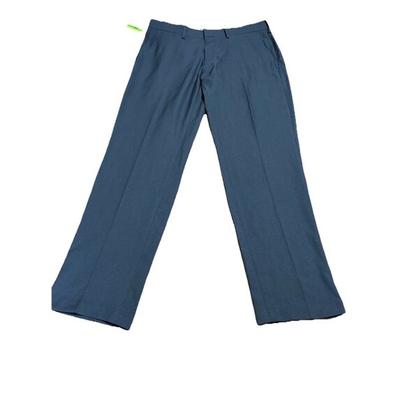 Haggar Other - Haggar H26 Flex Series Dress Pants Mens 34x30 Slim Fit Stretch Charcoal